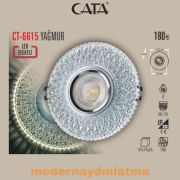 Cata CT-6615 Yağmur Yuvarlak Dekoratif Cam Spot