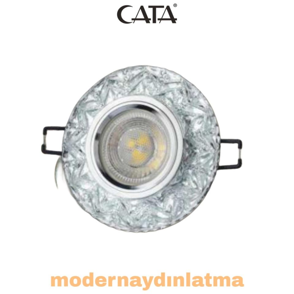 Cata CT-6598 Sim Yuvarlak Dekoratif Cam Spot