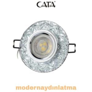 Cata CT-6598 Sim Yuvarlak Dekoratif Cam Spot