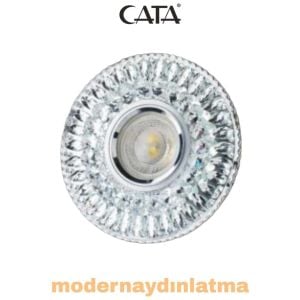 Cata CT-6583 Hanımeli Yuvarlak Dekoratif Cam Spot