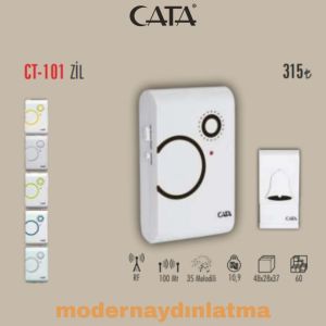 Cata CT-101 Uzaktan Kumandalı Kapı Zili