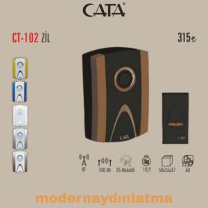 Cata CT-102 Uzaktan Kumandalı Kapı Zili