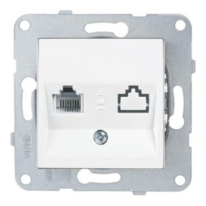 Viko Karre Serisi Anahtar Prizler İnternet (Data) Prizi - Çerçevesiz