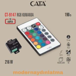Cata CT-9147 18 Amper RGB Kumanda