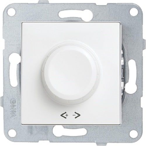 Viko Karre Serisi Anahtar Prizler Dimmer Anahtarı 40-600W - Çerçevesiz