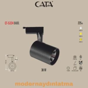 Cata CT-5334 30W Babil Ray Spot Armatür Günışığı