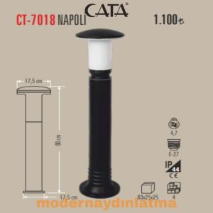 Cata CT-7018 Napoli E27 Duylu ABS Bahçe Armatür 80 Cm