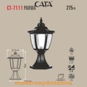 Cata CT-7111 Parma E-27 Duylu ABS Bahçe Armatür 42 Cm