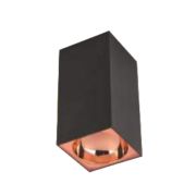 Cata CT-5417 Athena Siyah-Bakır Gu10 Duylu Sıva Üstü Armatür