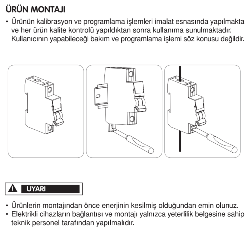 Viko 1x2 Amper Monofaze Sigorta