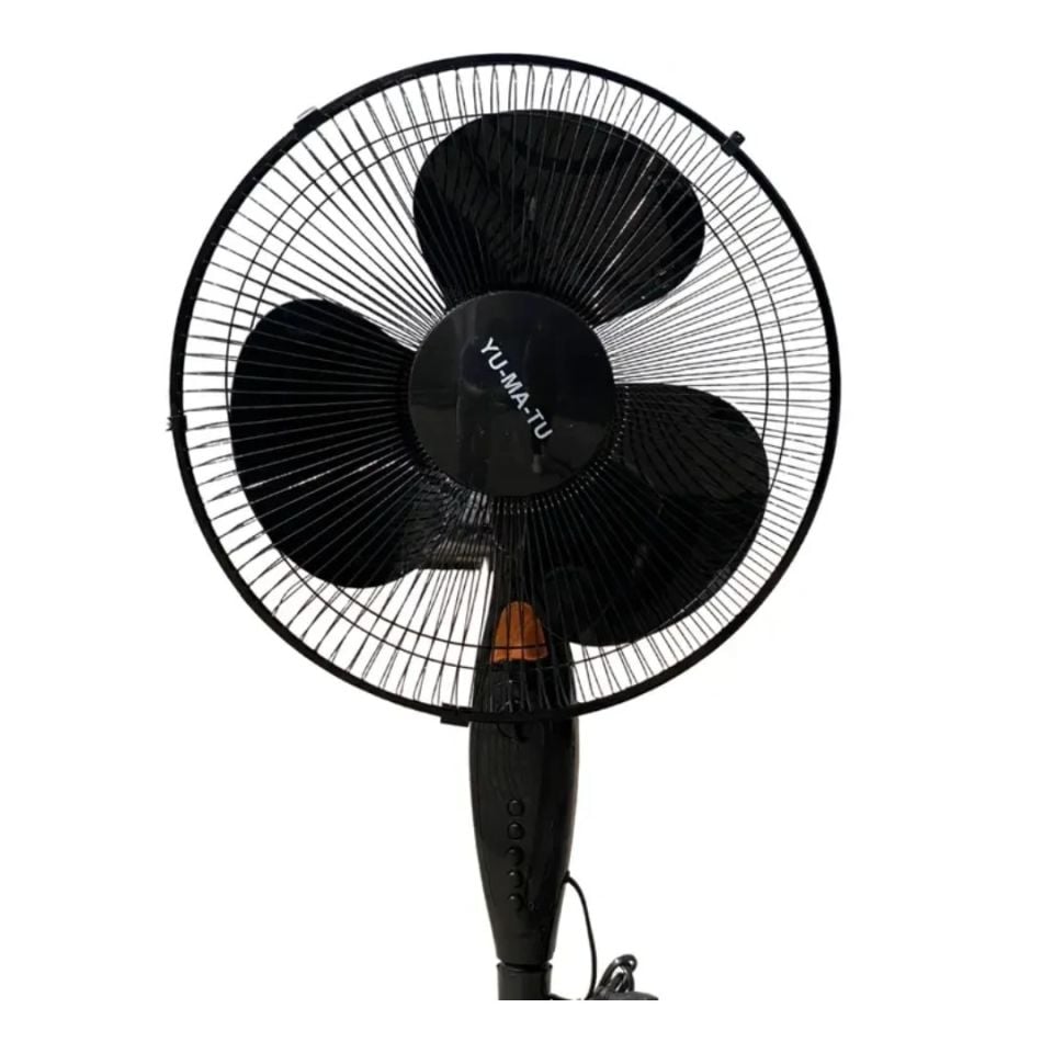 Yumatu Zaman Ayarlı Ayaklı Vantilatör 16'' Ev Tipi