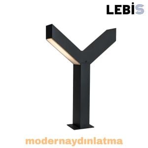 Lebis Kayı 60 cm Ledli Bollards Bahçe Aydınlatma Armatürü