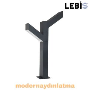 Lebis Çınar 60 cm Ledli Bollards Bahçe Aydınlatma Armatürü