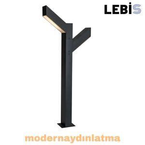 Lebis Çınar 225 cm Ledli Bollards Bahçe Aydınlatma Armatürü