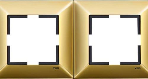 Viko Trenda Metal İkili Çerçeve Gold Renk