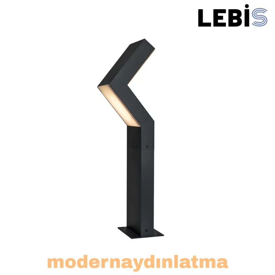 Lebis Ege 60 cm Ledli Bollards Bahçe Aydınlatma Armatürü