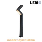 Lebis Ege 225 cm Ledli Bollards Bahçe Aydınlatma Armatürü