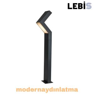 Lebis Ege 225 cm Ledli Bollards Bahçe Aydınlatma Armatürü
