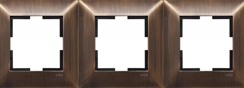 Viko Trenda Metal Üçlü Çerçeve Antik Renk