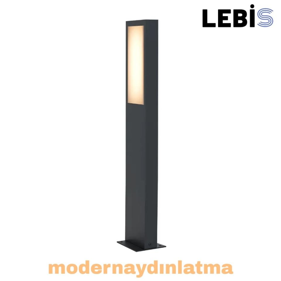 Lebis Karadeniz 200 cm Ledli Bollards Bahçe Aydınlatma Armatürü