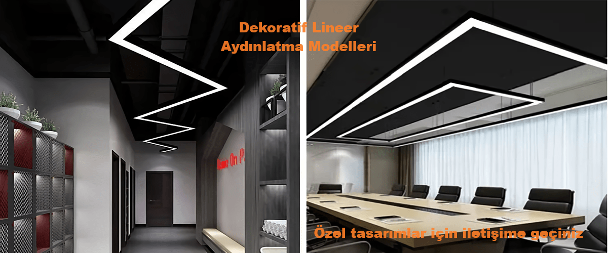 Dekoratif Lineer Aydınlatma