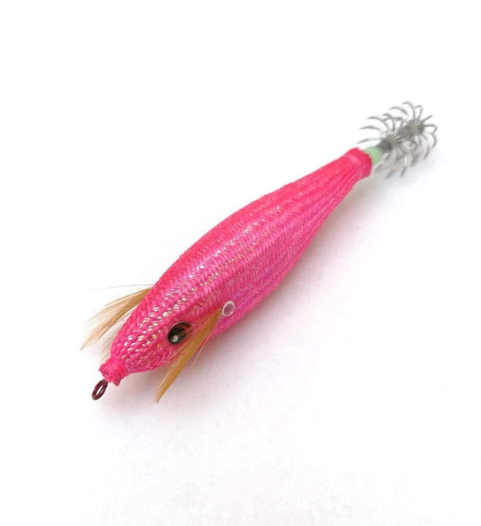 Kardez Kalamar Zokası Pembe Squid Jig 10 Cm 10 gr Balık Zoka