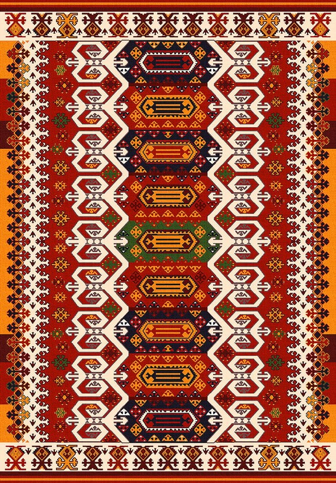 Kirman | 02253 01 | Dekoratif Kilim