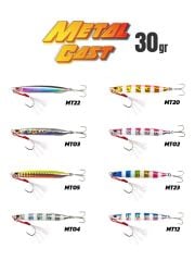 Fujin Metal Cast 30gr Shore Jig Metal Yem - MT03 Keimura Shirasu