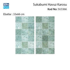 Sukabumi (33x66 cm) Porselen Karo - m² 'si