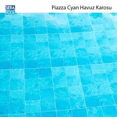 Piazza Cyan (33x66 cm) Porselen Karo - m² 'si