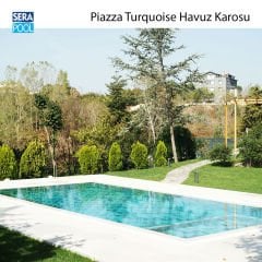 Piazza Turquoise (33x33 cm) Porselen Karo - m² 'si