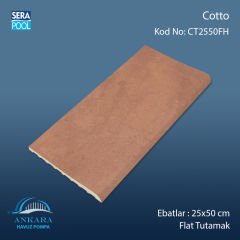 Cotto 25x50 cm Flat Tutamak