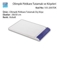 Olimpik Pötikare Tutamak Dış Köşe 38x50 cm Kobalt