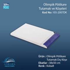 Olimpik Pötikare Tutamak Dış Köşe 38x50 cm Kobalt