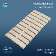 Pool Garden Beige 20x50 cm Flex Izgara