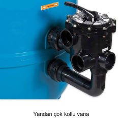 Filtrone - Ø615 mm - 15 m³/h 1,5'' Yandan ÇYV.