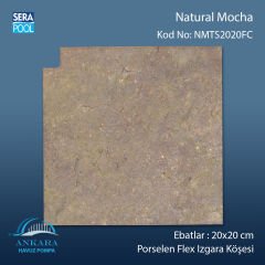 Natural Mocha 20x20 cm Flex Izgara Köşeleri