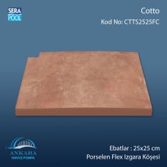 Cotto 25x25 cm Flex Izgara Köşeleri