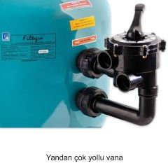 Filtegra SL - Ø630 - 1,5'' Gemaş Filtegra Havuz Kum Filtresi Yandan Şef. -16 m³/h