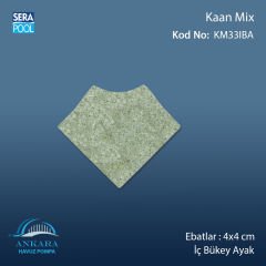 Kaan Mix 4x4 cm İç Bükey Ayak