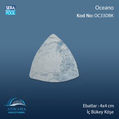 Oceano 4x4 cm Dış Bükey Köşe