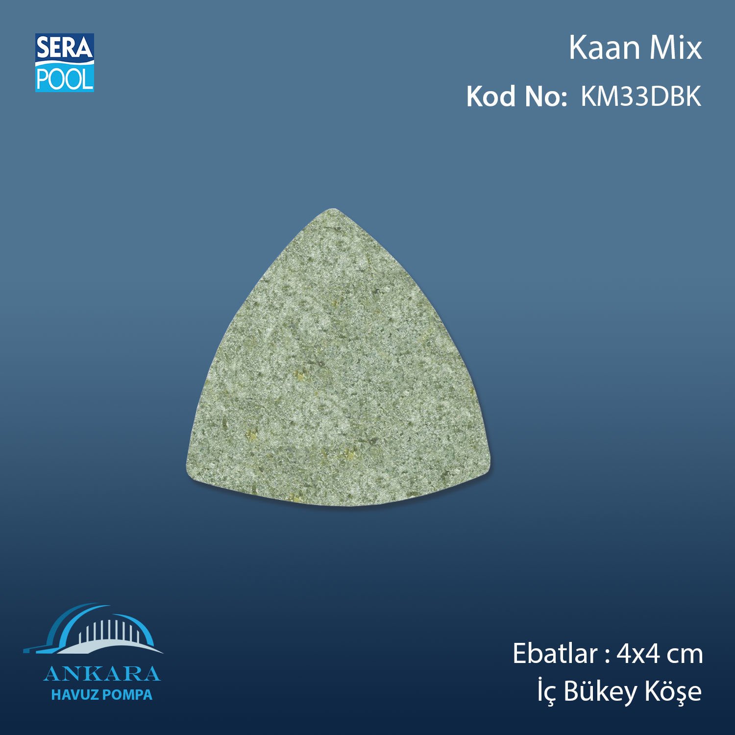 Kaan Mix 4x4 cm Dış Bükey Köşe