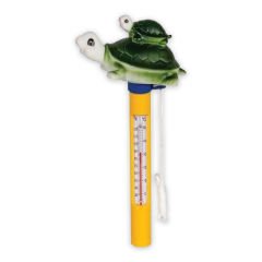 İthal Havuz Termometresi - Yüzer Tip - Havuz Göstergesi - Kaplumbağa