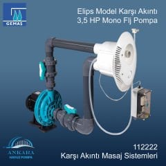 Elips Model Karşı Akıntı 3,5 HP Mono Flj Pompa