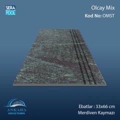 Olcay Mix 33x66 cm Merdiven Kaymazı