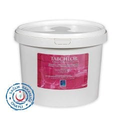 “TABCHLOR” Stabilize Triklor Tableti, 200 gr %90 Klor İçeriği - 50 Kg.