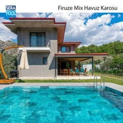 Firuze Mix (16,5x16,5 cm) Porselen Karo - m² 'si