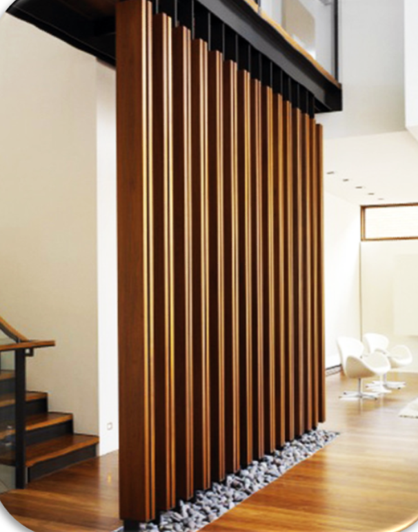 Ahşap Bölme Duvarı - Modern Tasarım | Evinizi Güzelleştirin ve İşlevselliği Artırın