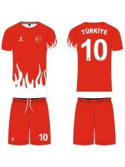 Sportech Kırmızı Alevli Türkiye Forması R0121