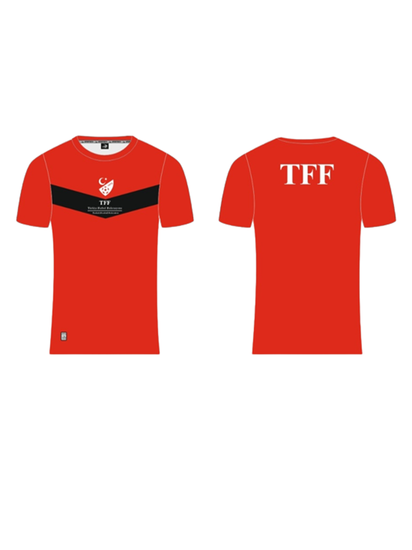 Kırmızı Hakem Antrenman Tişörtü, K0119